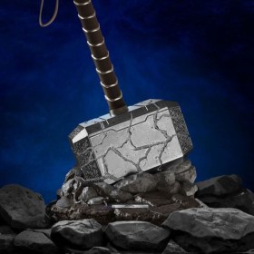 Mjolnir Thor Love and Thunder Life-Size Statue by Beast Kingdom Toys